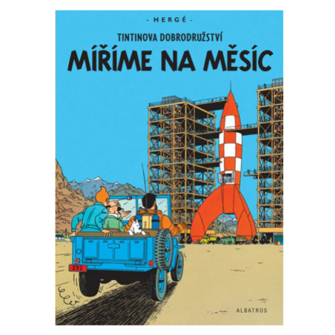 Tintin (16) - Míříme na Měsíc ALBATROS