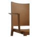 91040 Křeslo MOSK ARMCHAIR, cihlová, 82 x 57 x 56 cm