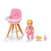 BABY born Minis Sada s jídelní židličkou a panenkou