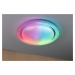 PAULMANN LED stropní svítidlo Rainbow efekt duhy RGBW 230V 38,5W chrom/bílá