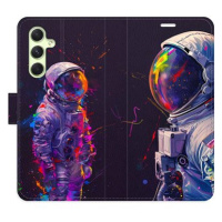 iSaprio Flip pouzdro Neon Astronaut 02 pro Samsung Galaxy A54 5G