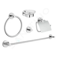 Grohe 40344001 - Sada doplňků do koupelny 5 v 1, chrom