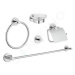 Grohe 40344001 - Sada doplňků do koupelny 5 v 1, chrom