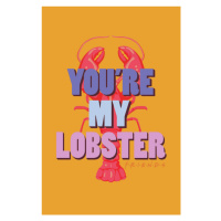 Umělecký tisk Přátelé  - You're my lobster, 26.7x40 cm