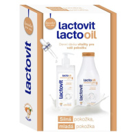 Lactovit Lactooil – dárková sada - sprchový gel 500 ml a tělové mléko 400 ml