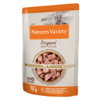 Nature's Variety Original Paté No Grain 12 x 70 g - kuřecí a husí