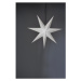 Závěsná svítící hvězda výška 70 cm Star Trading Frozen - bílá
