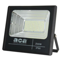 ACA Lighting solární SMD LED reflektor 200W 6000K IP66 120d Ra70 SV20060