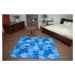 Dywany Lusczow Dětský koberec PUZZLE modrý
