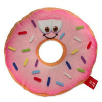 Dog Fantasy donut s obličejem růžový 12 cm