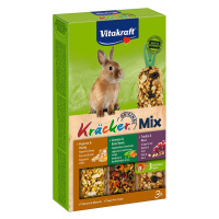 Vitakraft Kräcker® Trio popcorn, zelenina a ořechy 2× 3 ks