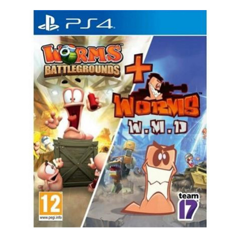 Worms Battlegrounds + Worms W.M.D (PS4) Team 17