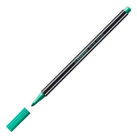 STABILO Pen 68 metallic Vláknový fix - metalická zelená