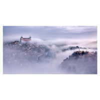 Fotografie Toledo city foggy morning, JessM. Garca, 40 × 20 cm