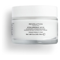 Revolution Skincare Hyaluronic Acid Overnight Hydrating maska na obličej 50 ml