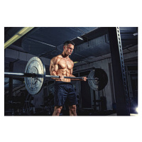 Fotografie Physical athlete weightlifting, Westend61, 40 × 26.7 cm