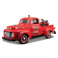 Maisto - Harley-Davidson Custom, 1948 Ford F-1 Pick up + 1936 EL Knucklehead, 1:24