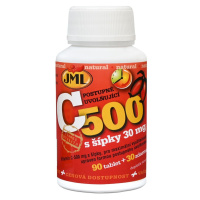 JML Vitamin C 500 mg postupně uvolňující s šípky 120 tablet