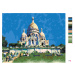 Malování podle čísel - SACRE COEUR V PAŘÍŽI Rozměr: 80x100 cm, Rámování: vypnuté plátno na rám
