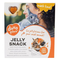 DUVO+ Jelly snack pro hlodavce 12 ks 1,2 g želé pochoutky s mrkví