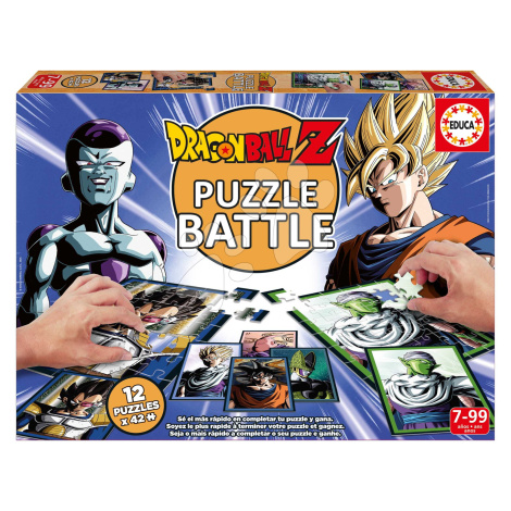 Puzzle Battle Dragon Ball Z Educa 12 druhů puzzle 504 dílků od 7 let