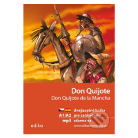 Don Quijote / Don Quijote de la Mancha (A1/A2) - Eliška Jirásková, Aleš Čuma (ilustrátor)