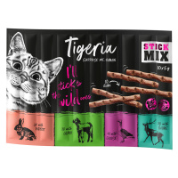 Výhodné balení Tigeria Sticks 30 x 5 g - mix 2 (králičí, husí, jehněčí, zvěřina)