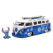 Autíčko s figurkou Disney Lilo & Stitch Van Jada kovové délka 15,9 cm 1:24