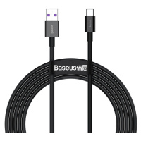 Kabel Baseus Superior Series USB na USB-C, 66W, 2 m (černý)