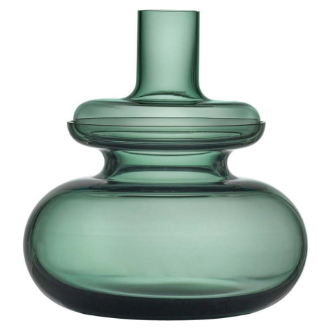 Zelená skleněná váza Inu - Zone