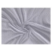Kvalitex Saténové prostěradlo LUXURY COLLECTION 120x200cm ORIENT šedý