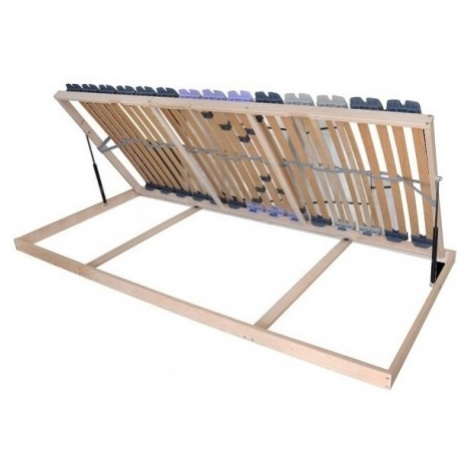 TEXPOL OPTIMAL PLUS 5V BOČNÍ VÝKLOP -  lamelový rošt 100 x 210 cm