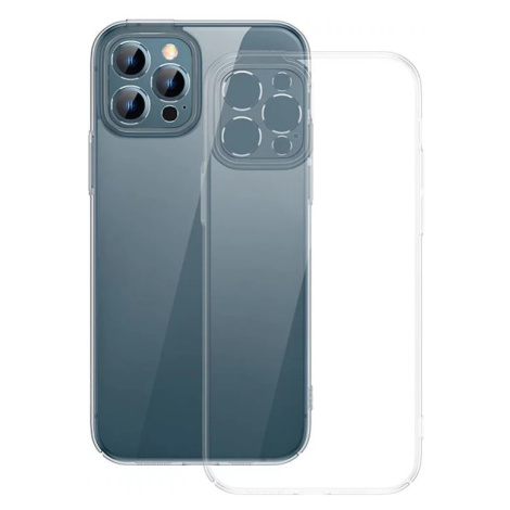 Kryt Baseus Crystal Transparent Case and Tempered Glass set for iPhone 12 Pro (6932172621384)