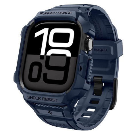Spigen Rugged Armor Pro 2 pouzdro Apple Watch 11 (42mm) navy blue
