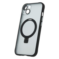 Silikonové TPU pouzdro Mag Ring pro Apple iPhone 14 Plus, černá
