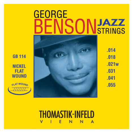 Thomastik GEORGE BENSON GB114 - Struny na jazzovou kytaru -sada