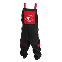 ACI pracovní kalhoty montérky s laclem černé dětské, vel. 116