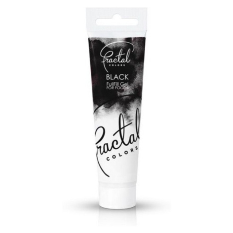 Fractal - gelová barva - černá - BLACK - 30g