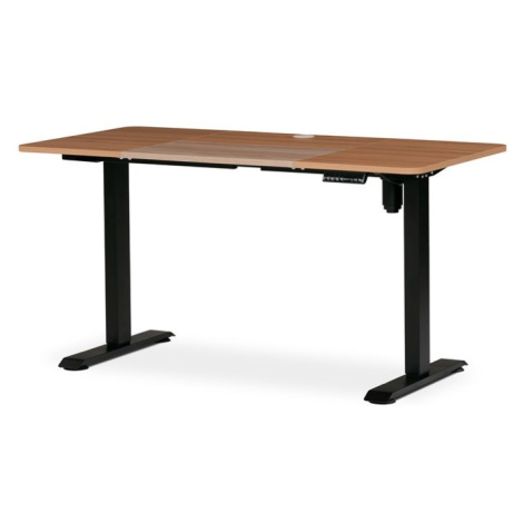 AUTRONIC výškově nastavitelný stůl LT-W140 BUK, 140x70 cm