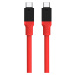 Tactical Fat Man kabel USB-C/USB-C (1m) červený