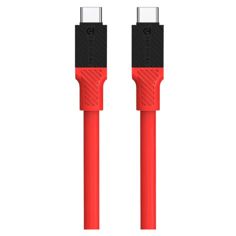 Tactical Fat Man kabel USB-C/USB-C (1m) červený