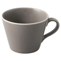 Šedý porcelánový šálek na kávu Villeroy & Boch Like Organic, 270 ml