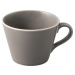 Šedý porcelánový šálek na kávu Villeroy & Boch Like Organic, 270 ml