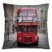 Polštář LONDON BUS Mybesthome 40x40 cm Varianta: Povlak na polštář s výplní, 40x40 cm