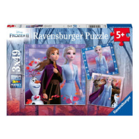 Ravensburger Disney Ledové království 2 Puzzle 3x49 dílků