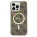 Zadní kryt Guess 4G IML MagSafe pro Apple iPhone 14 Pro Max, brown