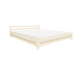 Benlemi Dvoulůžková postel MODERN Zvolte barvu: Tmavě šedá, Zvolte rozměr: 160 x 200 cm