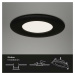 BRILONER 3ks sada LED vestavné svítidlo, pr. 8,5 cm, 5 W, 450 lm, černá IP44 BRI 7113-435