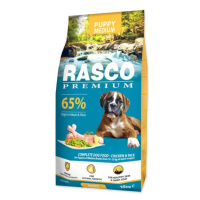 Krmivo Rasco Premium Puppy Medium kuře s rýží 15kg