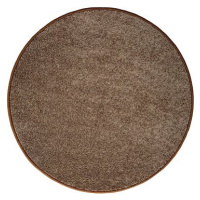 Kusový koberec Capri měděná kruh 100 cm